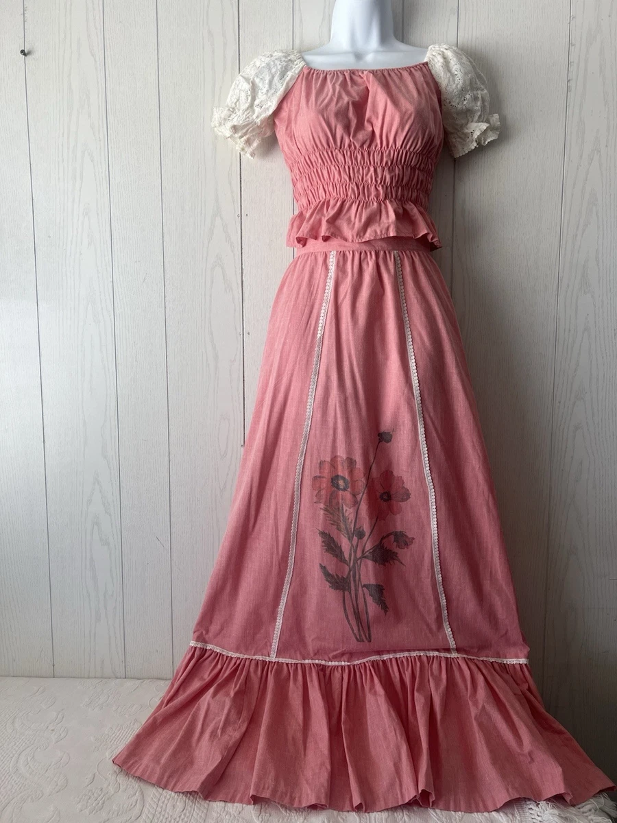 Pink Original 1970s Vintage Dresses for Women for sale | eBay