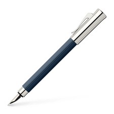 Graf von Faber Castell Night Blue Tamitio Medium Fountain Pen (#141710) NEW