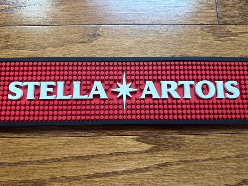 24 x 3 Stella Artois Large Beer Rubber Bar Spill Mat for tap / Chalice glass