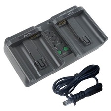 New Copper Dual Battery Charger for Nikon EN-EL18 EN-EL4A D4S D5 for Canon