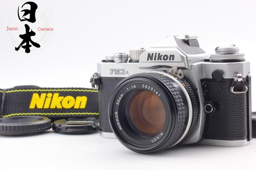 Getestet 【Top NEUWERTIG】 Nikon FM3A Silber 35mm Filmkamera + Ai-s 50mm f1.4 Objektiv JAPAN