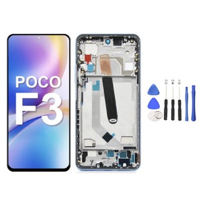 Für Xiaomi Poco F3 LCD Display (OLED) mit Rahmen Touchscreen Bildschirm