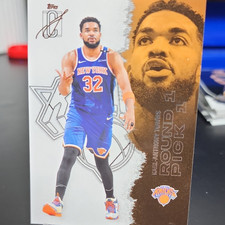 Topps Rookie Karl-Anthony Towns New York Knicks NBA Card #63 2024-25