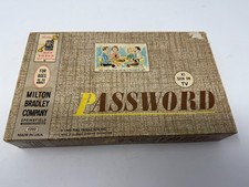 Vintage 1962 Milton Bradley Password Game #4260 COMPLETE Made In USA
