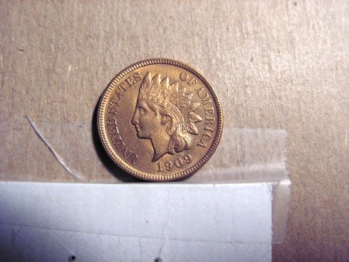 1909 - S Indian Head Cent. UNC.