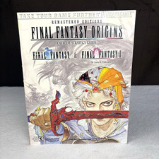 Vtg 2003 Final Fantasy Origins I  II Official Strategy Guide BradyGames Book