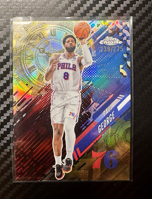 Topps 2024-25 Topps Chrome Paul George 76ers Go Time GT-15 239/275