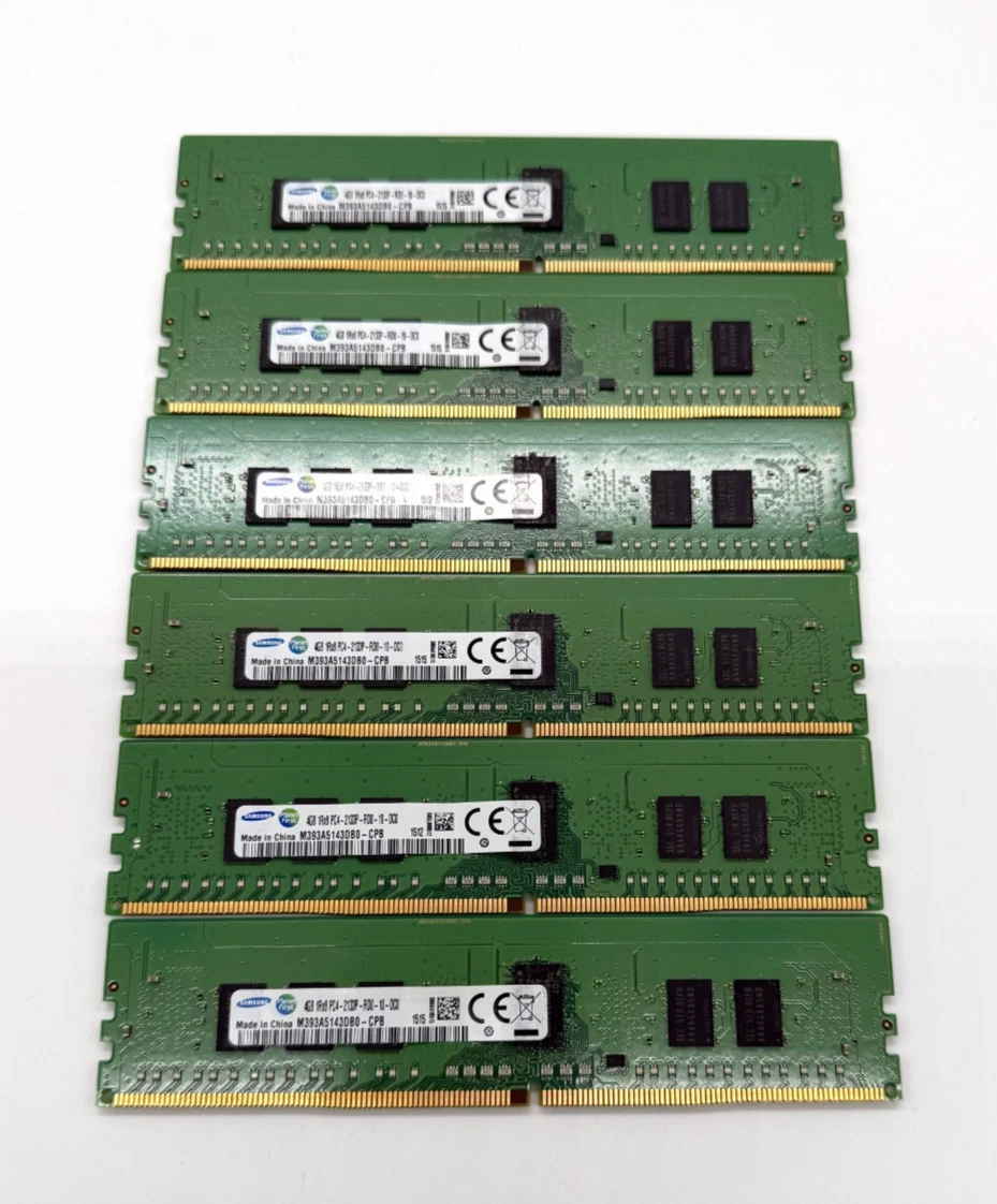 Samsung DDR4 SDRAM 4 GB Capacity per Module Memory (RAM) for sale