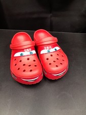 Lightening McQueen DIsney Cars Crocs M 5 W 7