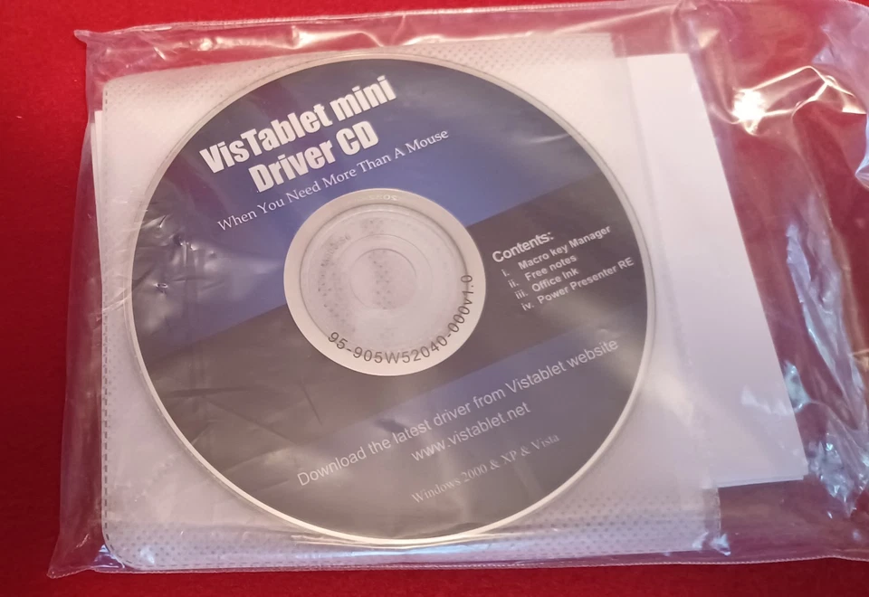 Vis Tablet:3"x5" Active Area Mini Mouse Software Model (WCK-C058) - Image 3 of 4