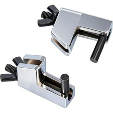 2pcs Hose Pinch Clamp Pliers Metal Locking Tool For Fuel Line Brake Silver 2pcs Hose Pinch Clamp Pliers Metal Locking Tool For Fuel Line Brake Silver