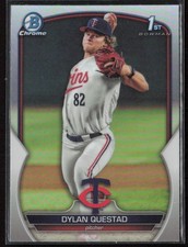 2023 Bowman Draft Dylan Questad Chrome Refractor
