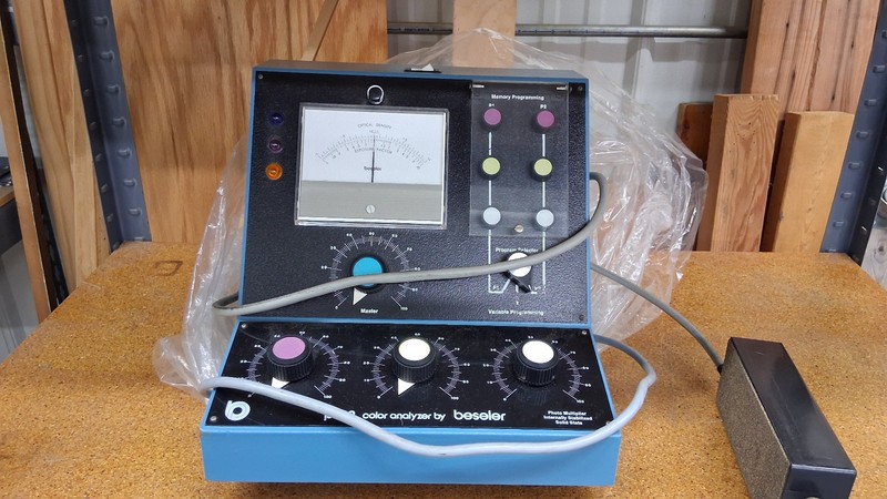 PM2L Color Analyzer By Beseler for Color Darkroom Printing Good Working Order
