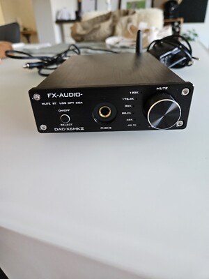 FX-AUDIO-dac-x6mkii HiFi-Bluetooth-Audio verstärker (schwarz)