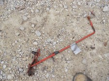 Case 731 Diesel D Tractor Orig Steering Column Throttle Control Rods Rod Linkage