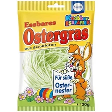 Kuchle EDIBLE paper Easter Basket Grass -COLORS VARY- 1ct./30 g- FREE SHIPPING