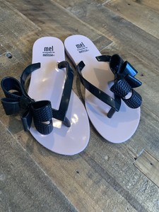 melissa harmonic bow flip flops