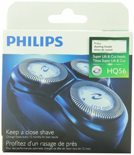 Philips Norelco HQ56 Stainless Steel Replacement Heads for sale online