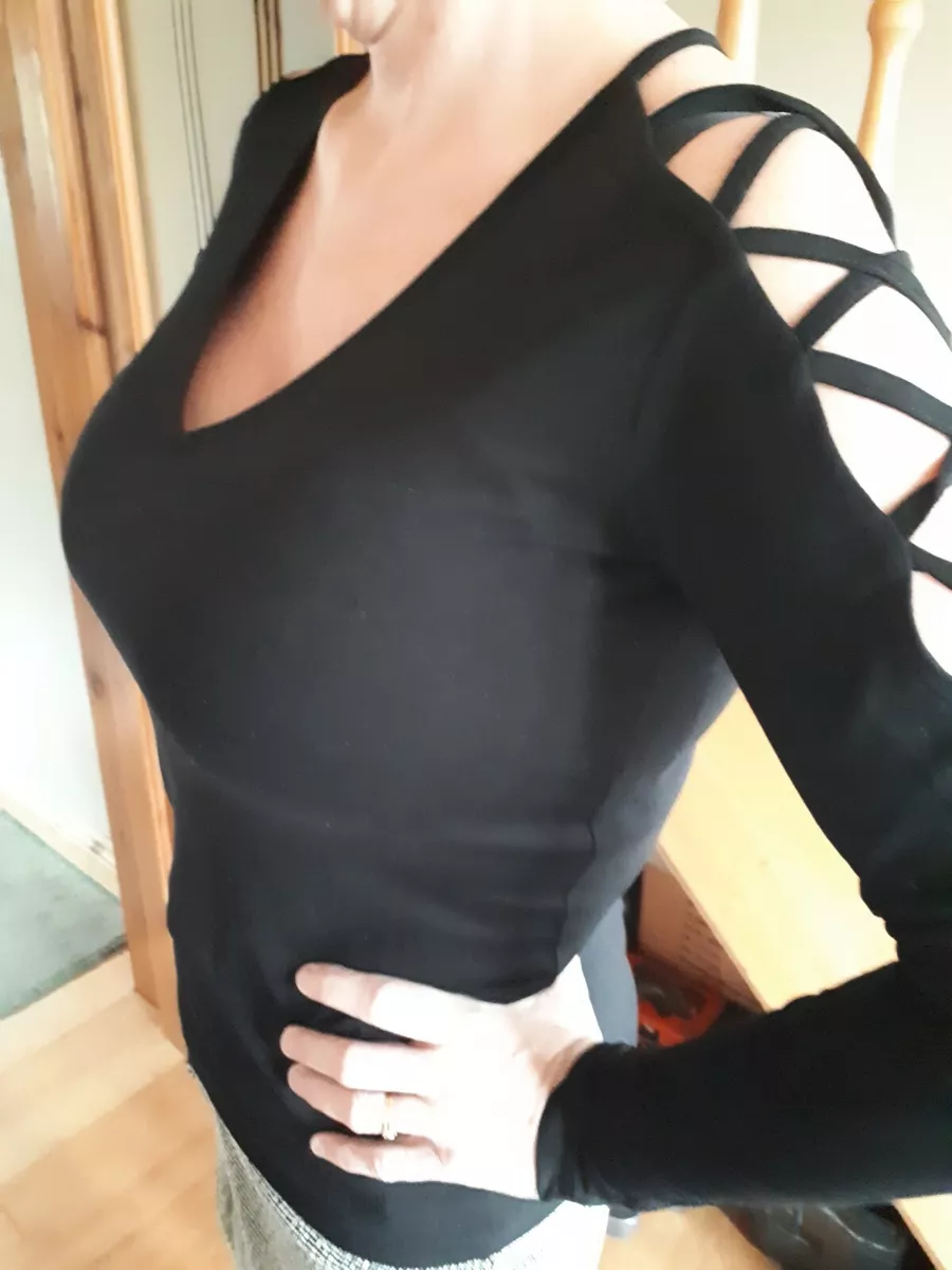 Lipsy black cheap top