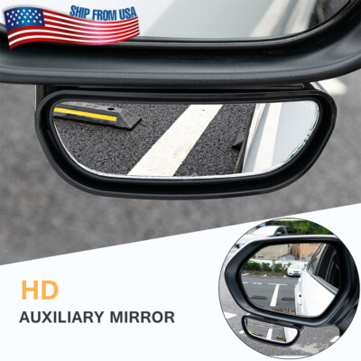 Car Universal Blind Spot Rear View Wide Angle Auxiliary Car Parking Mirror