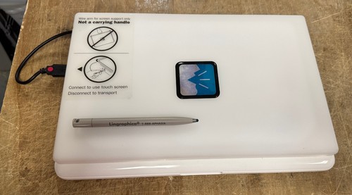 Lingraphica Model LG-6000 Touchscreen MacBook Unibody for Aphasia w/Case - Picture 4 of 7