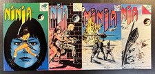 NINJA 1 2 3 4 KEY Premiere Issue Kevin Farrell CJ Henderson Eternity 1986