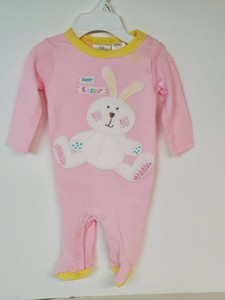 3 month easter outfit girl