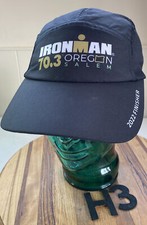 NWT 2022 BOCO GEAR IRONMAN SALEM OREGON HAT BLACK STRAPBACK ADJUSTABLE H3