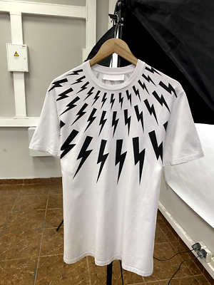 Neil Barrett fullprint t-shirt rare retro hype Y2K size L color