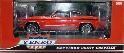 1969 YENKO Chevelle Orange 1:18 7466 | eBay