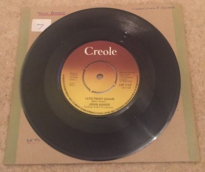John Asher-Lets twist again-1975 7'' single