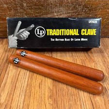 LP Traditional Clave Latin Percussion LP262R w/ Box