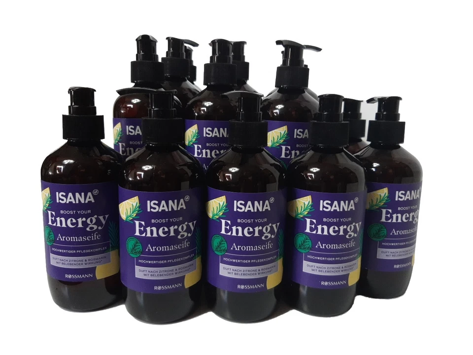 ( 4x350 ml) ISANA Boost your Energy Aromaseife - Bild 2 von 4
