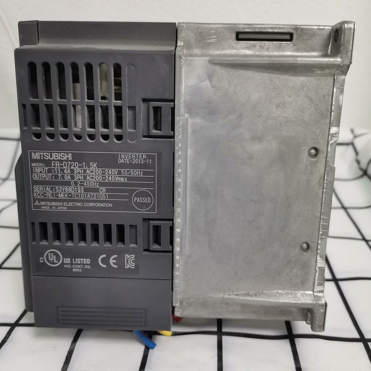 Mitsubishi FR-D720-1.5K 3-Phase Inverter FREQROL-D700 Series Mitsubishi FR-D720-1.5K 3-Phase Inverter FREQROL-D700 Series