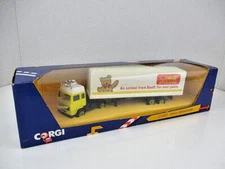 Vtg Corgi Semi Truck Trailer Toy C1231 Volvo Globetrotter Steiff 1985 Great Brit
