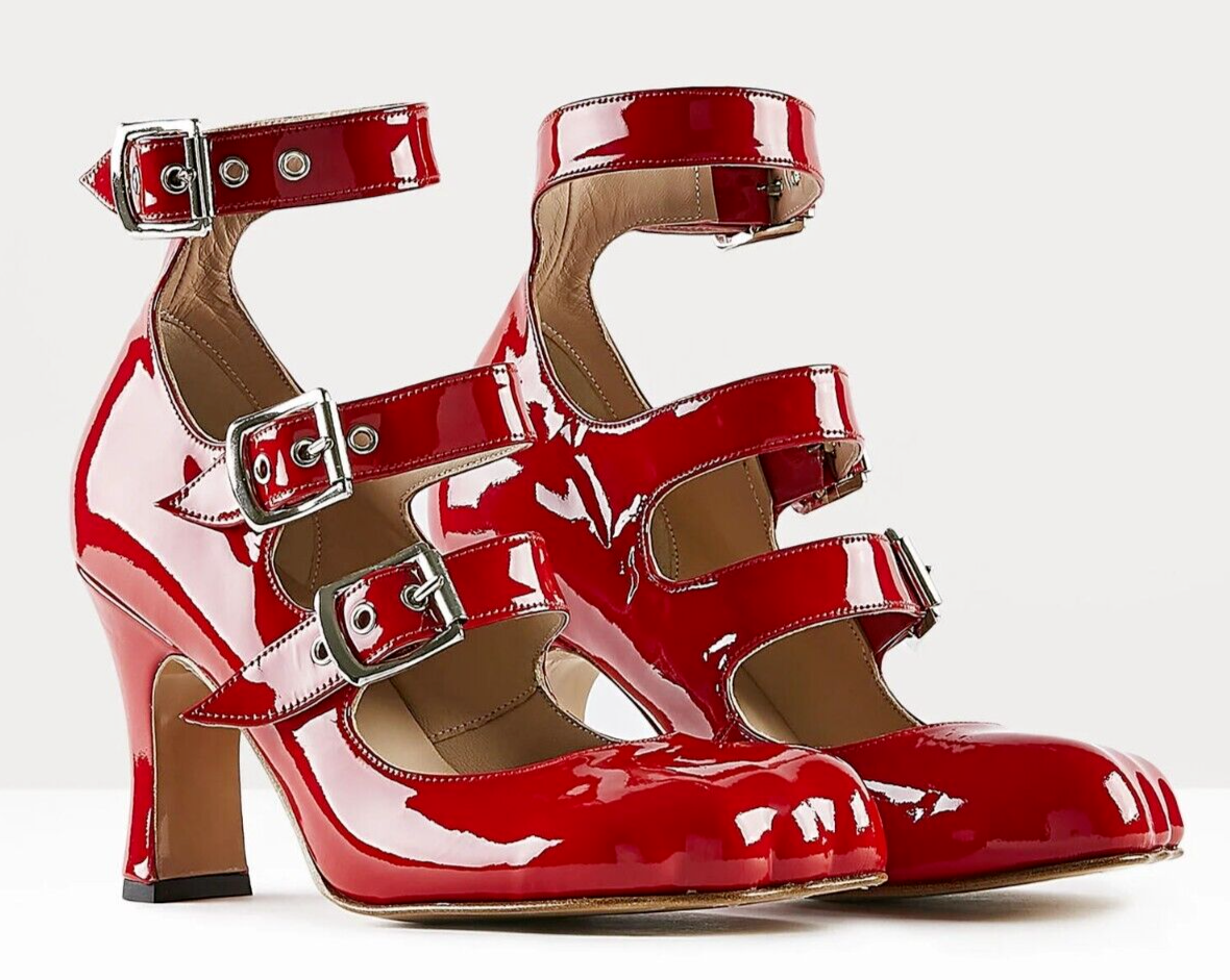 US 8 ❤️Vivienne Westwood Animal toe Paw Toe Red Patent US 8 ❤️Vivienne Westwood Animal toe Paw Toe Red Patent