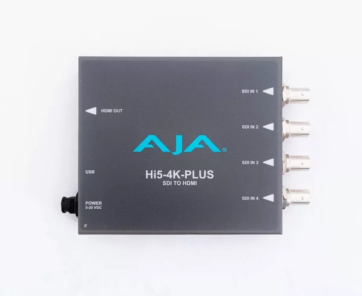 アンプ AJA Hi5-4K-PLUS SDI to HDMI AJA Hi5-4K-Plus 3G-SDI to HDMI 2.0 Converter HI5-4K-PLUS B&H