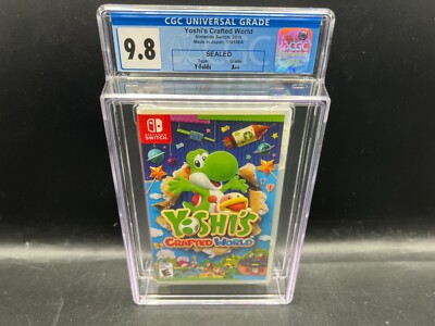 1st Print Yoshi's Crafted World Switch CGC 9.8 A++ FACTORY SEALED