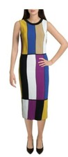 Rachel Roy Colorblock Business Bodycon Dress XL but runs VER SMALL more like a M