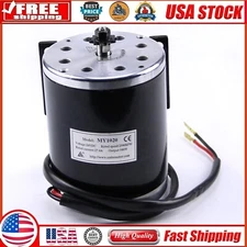 500W 24V DC 26.7A Electric Motor For E-Scooter Electric E Bike Go Kart