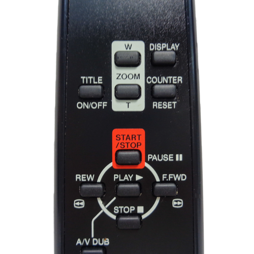 Videocámara usada control remoto Hitachi VM-RME411A, HL11045 original de fábrica - Imagen 3 de 6