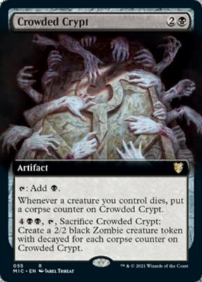 MTG CROWDED CRYPT EXC - ÜBERFÜLLTE KRYPTA - MIC X EN - MAGIC