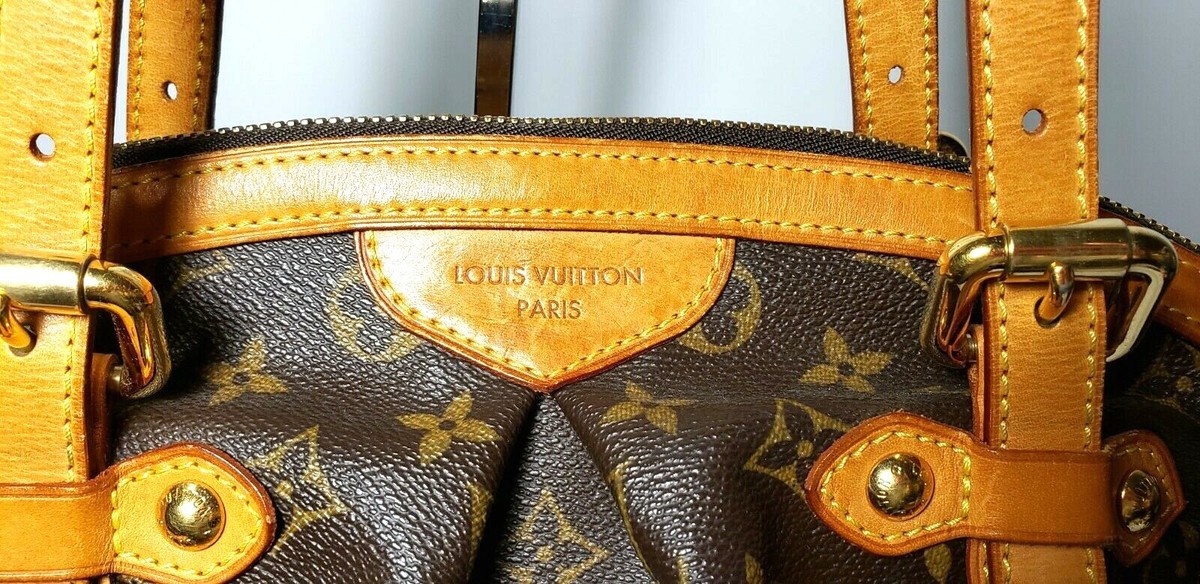 Authentic Louis Vuitton Tivoli GM Monogram Satchel Shoulder Handbag Bag  MB1019