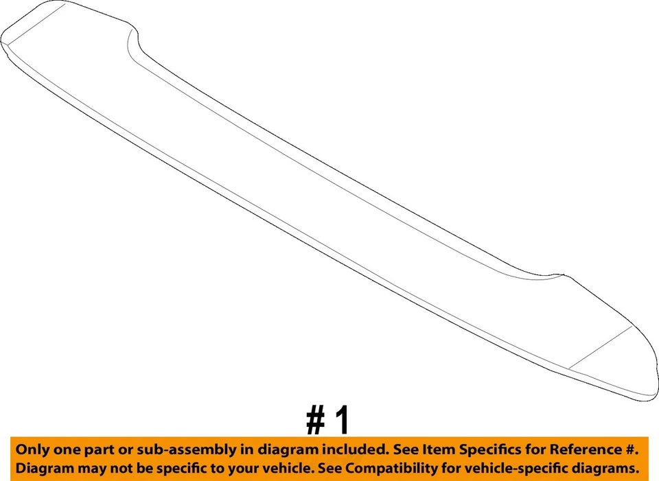 Used Deck Lid fits: 2005 Chevrolet Aveo Htbk w/spoiler opt D52 Grade A Foto 4 de 4