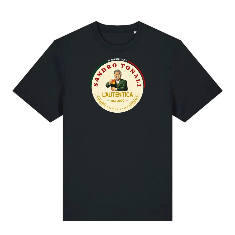 DAVID O JONES ONLINE SPORTS Sandro Tonali Moretti Newcastle NUFC Geordie Adult's T-Shirt - Black