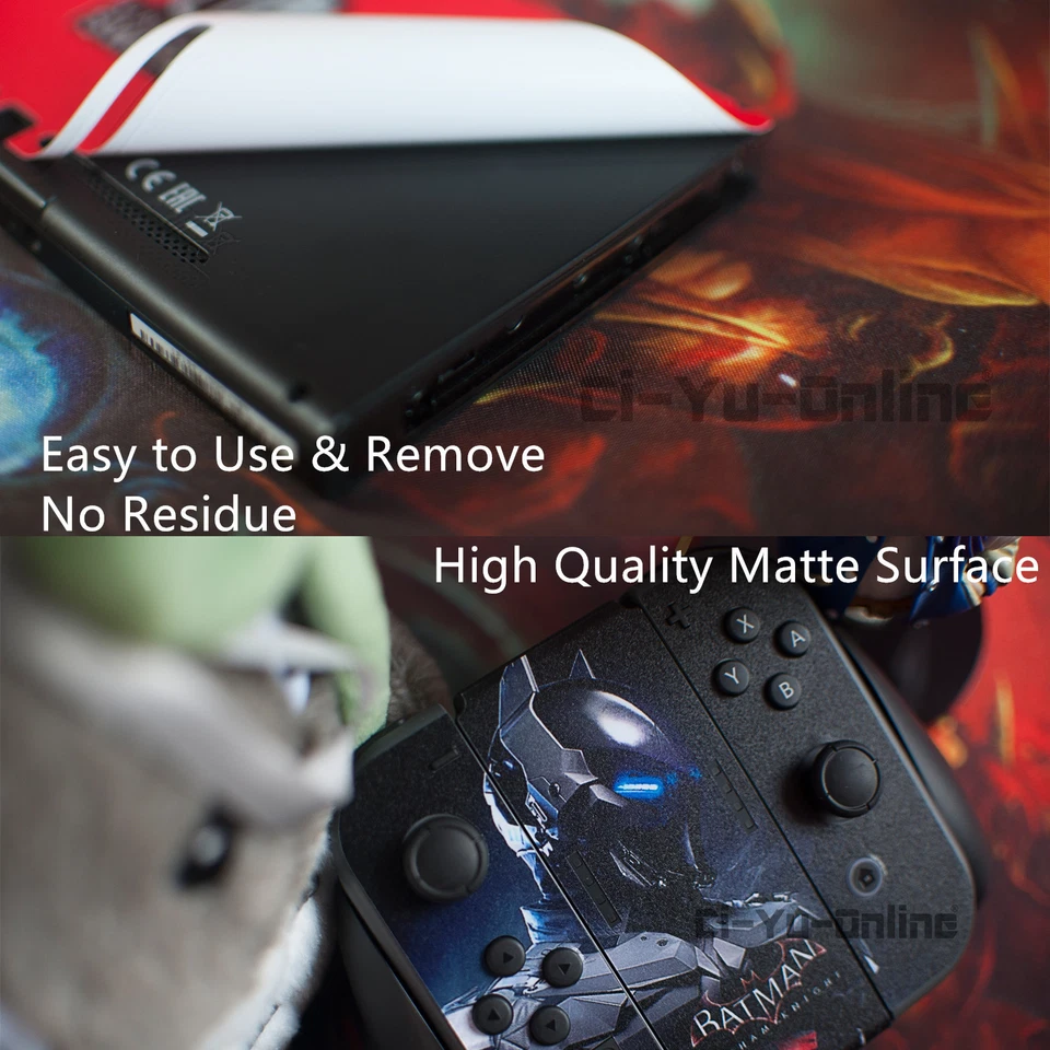 Ci-Yu-Online [NS] Flor Rosa Púrpura PIEL DE VINILO PEGATINA CALCOMANÍA Nintendo Switch  Foto 2 de 3