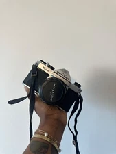 Vintage Pentax K 1000 35mm SLR Film Camera with SMC F1:2~ 50mm Lens Manual Focus