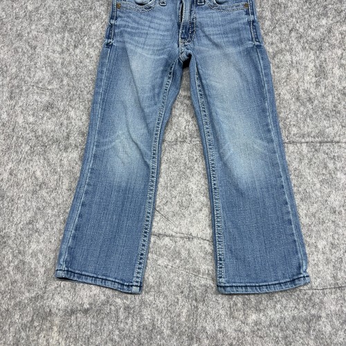 Cody James Jeans Boys 5 Blue Whiskers Straight Regular Fit Western Denim Kids - Picture 13 of 18