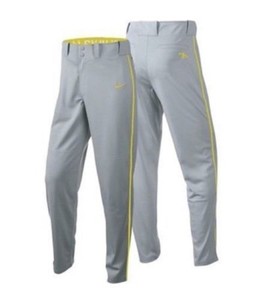 yellow baseball pants