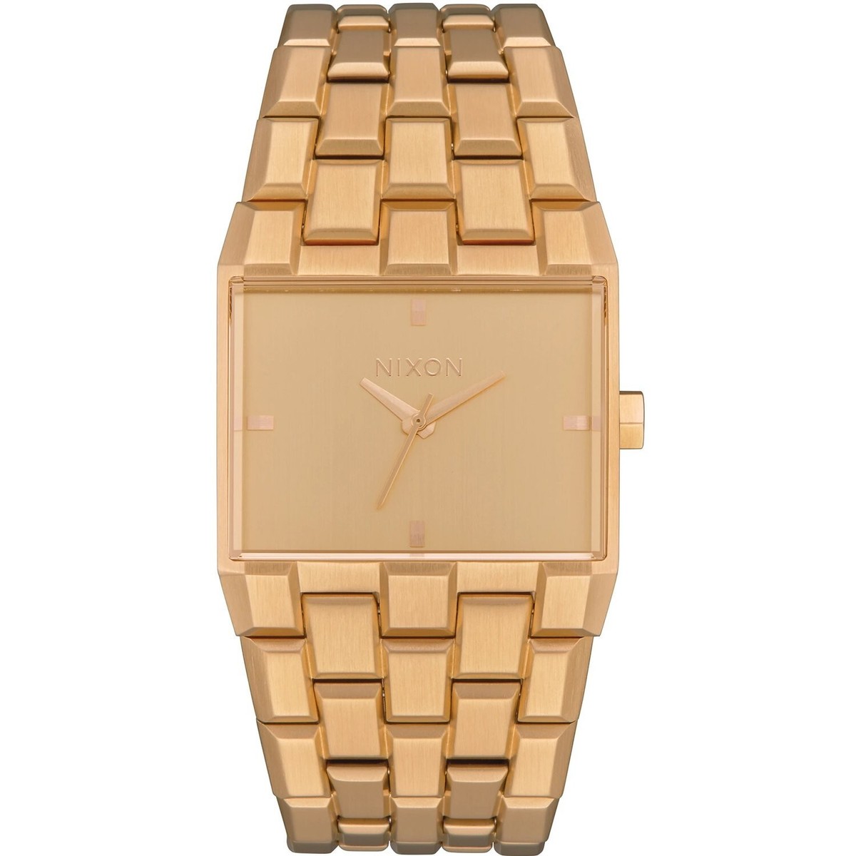 New Condition* NIXON TICKET II Stainless Steel Womens Gold Watch